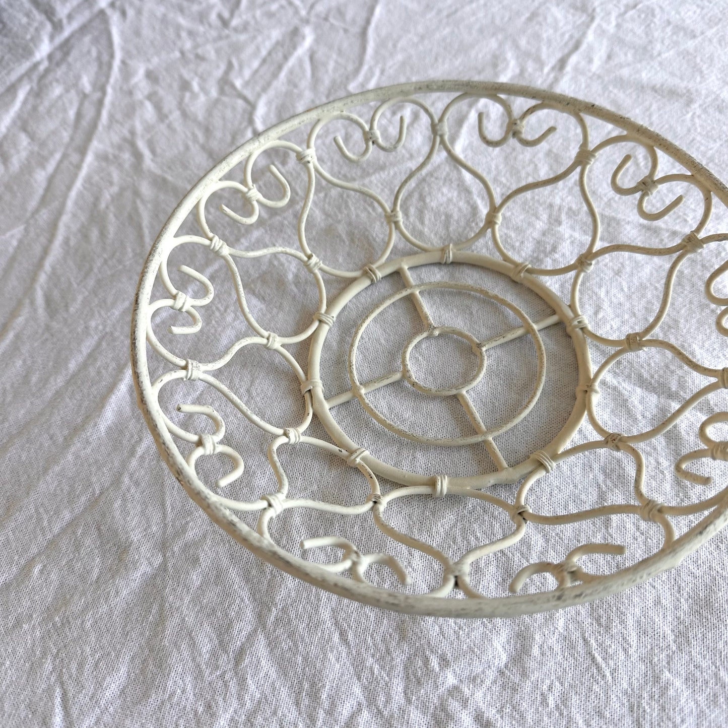 Romantic Wire Basket
