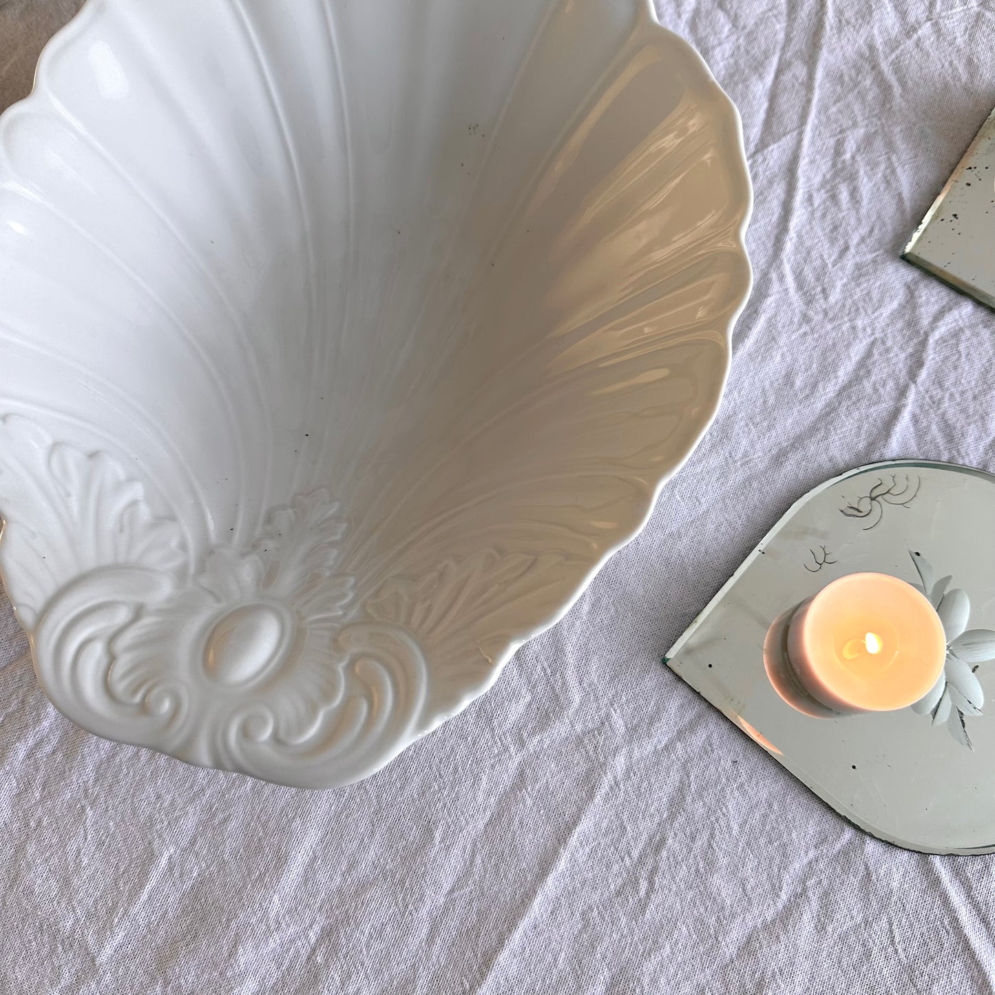 French serving bowl
