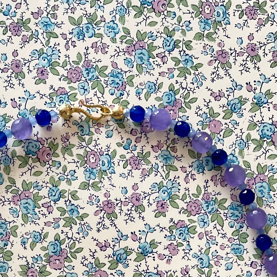 Necklace - Lavender Blue