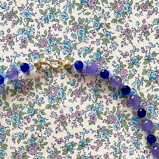 Necklace - Lavender Blue