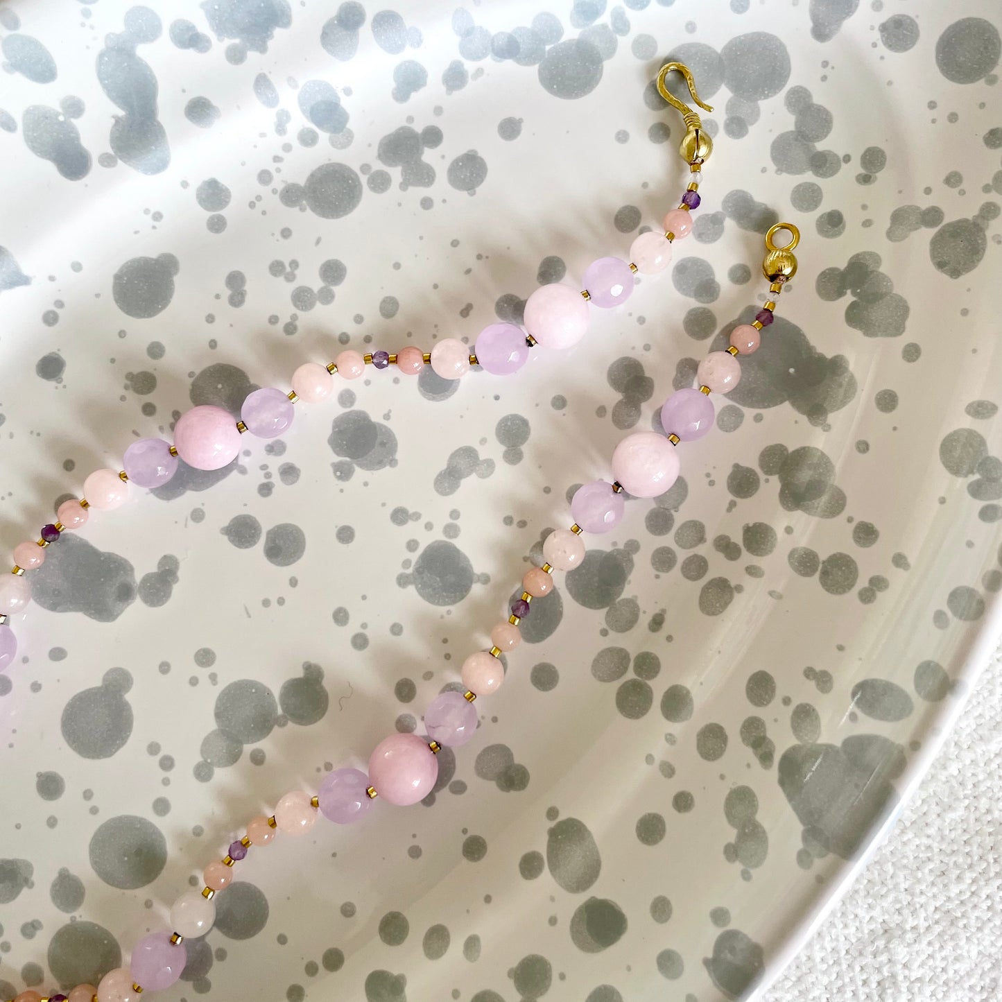 Necklace - Baby Pink