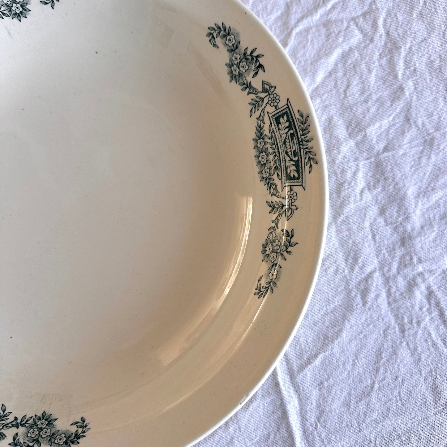 French large serving bowl