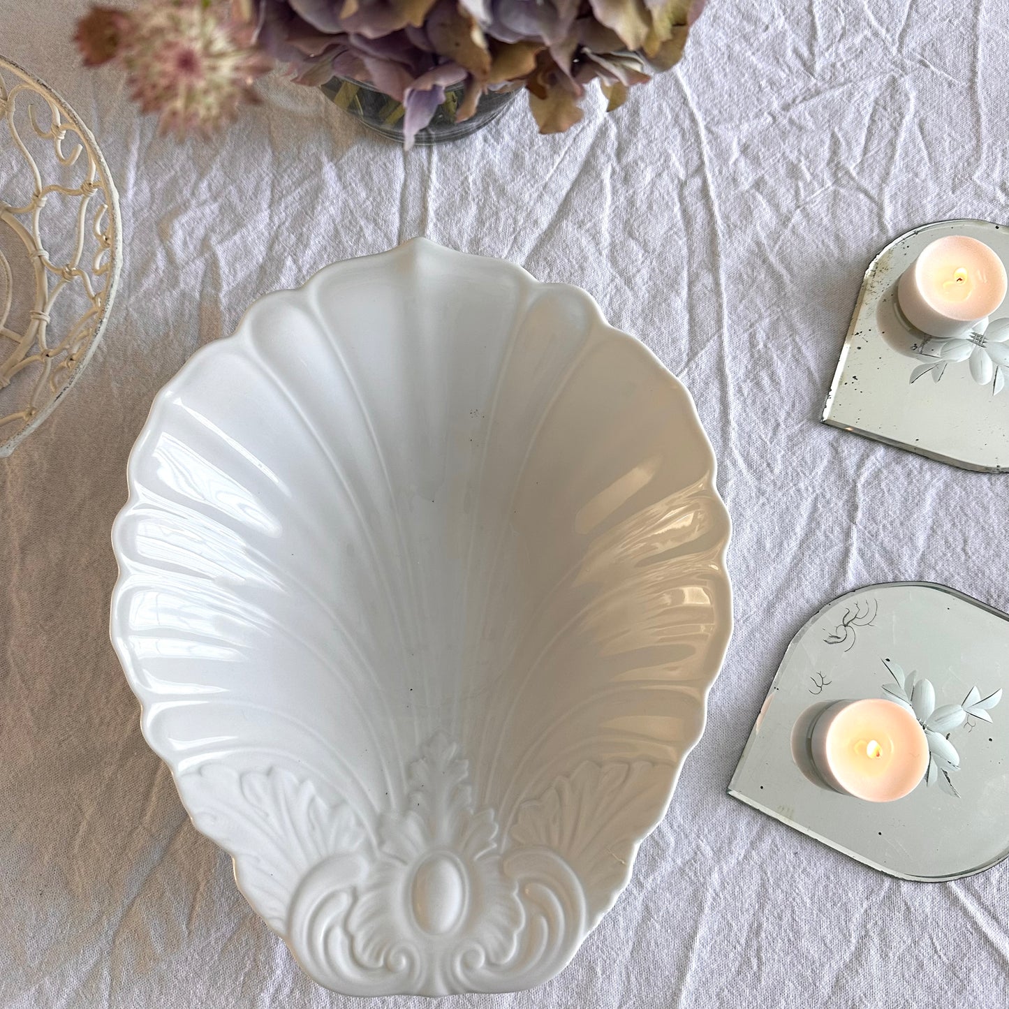 French serving bowl