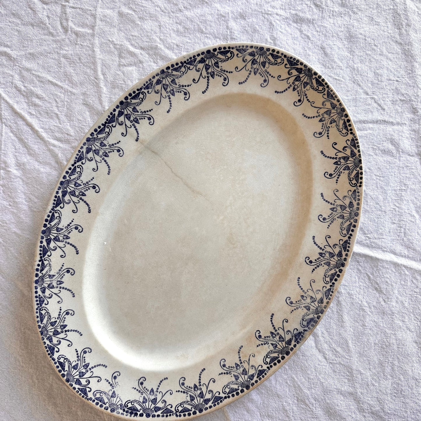 French serving plate