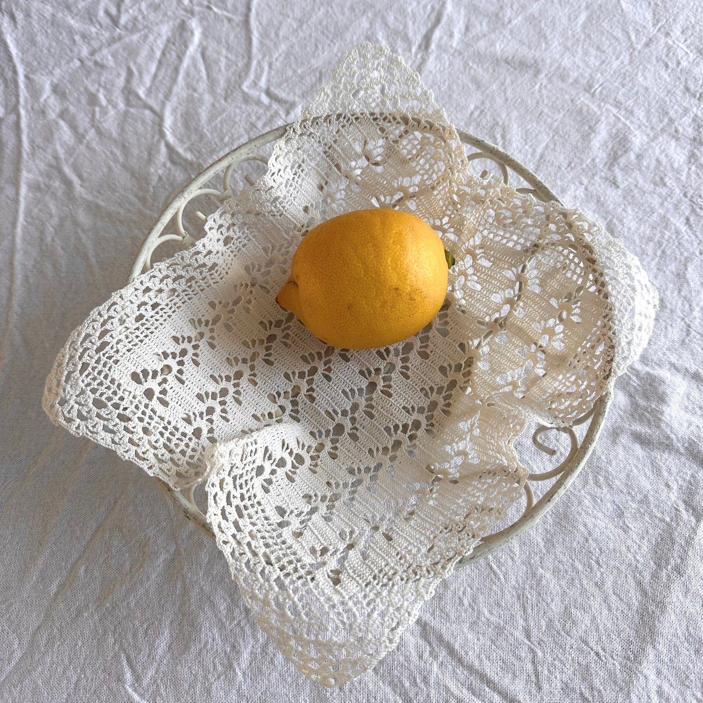 Romantic Wire Basket
