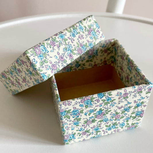Mini Flowers Purple Blue (Small Box)