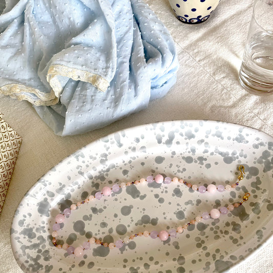 Necklace - Baby Pink